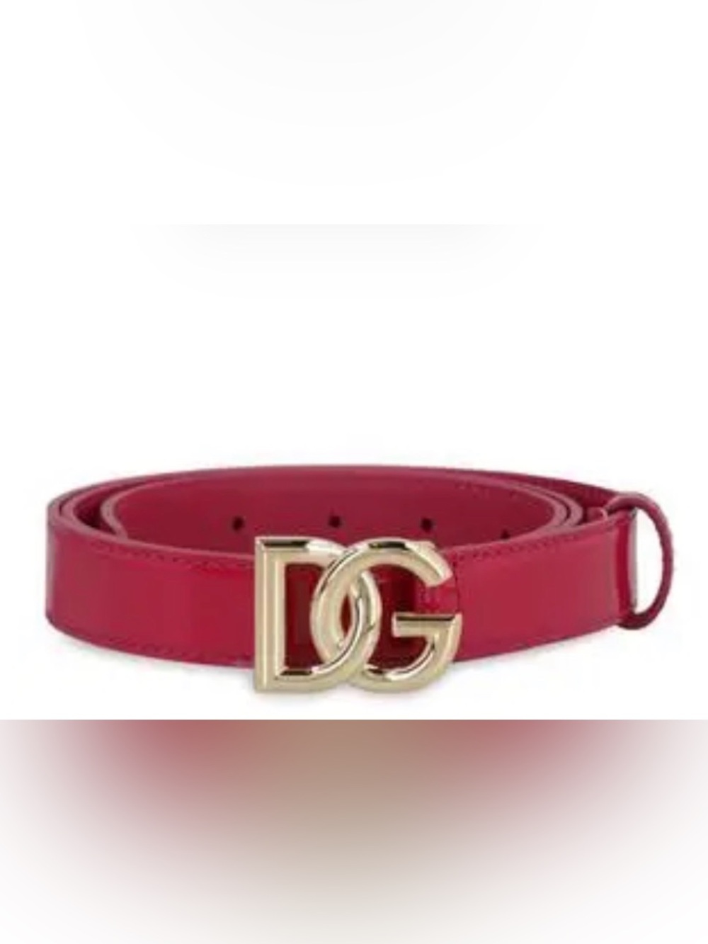 Dolce & Gabbana logo belt